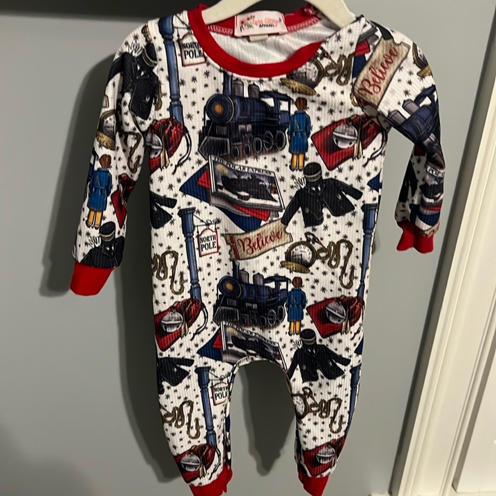 Polar express pajamas